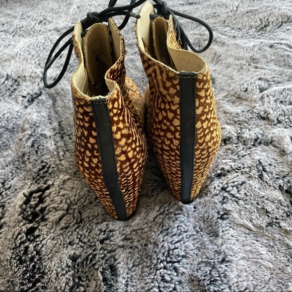 Steve Madden Animal Print Wedges - Picture 4 of 7